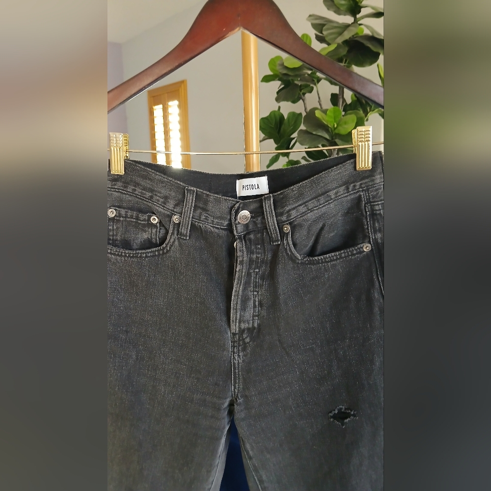 Pistola Cassie Super High-Rise Straigh Jeans. Size 25. - Picture 5 of 9